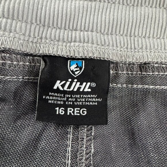 Kuhl Cabo Pant Womens Size 16 Gray Cotton Polyester Linen Outdoor PT-2636 - Picture 8 of 11